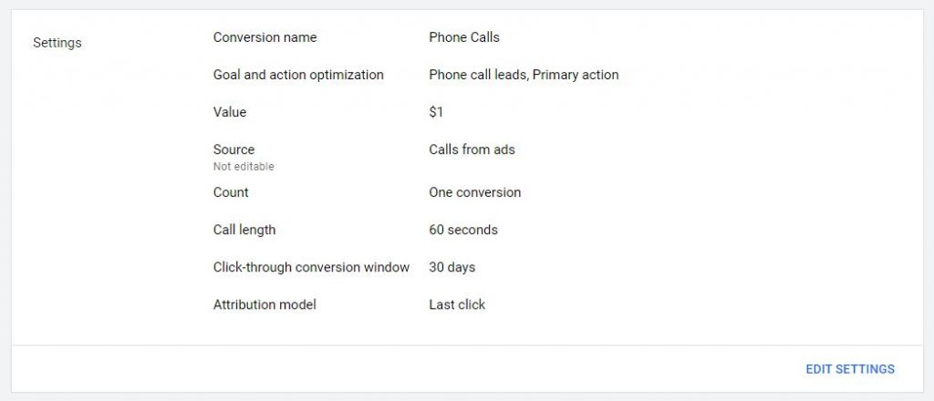 Google ads conversion settings | Fujisan Marketing 